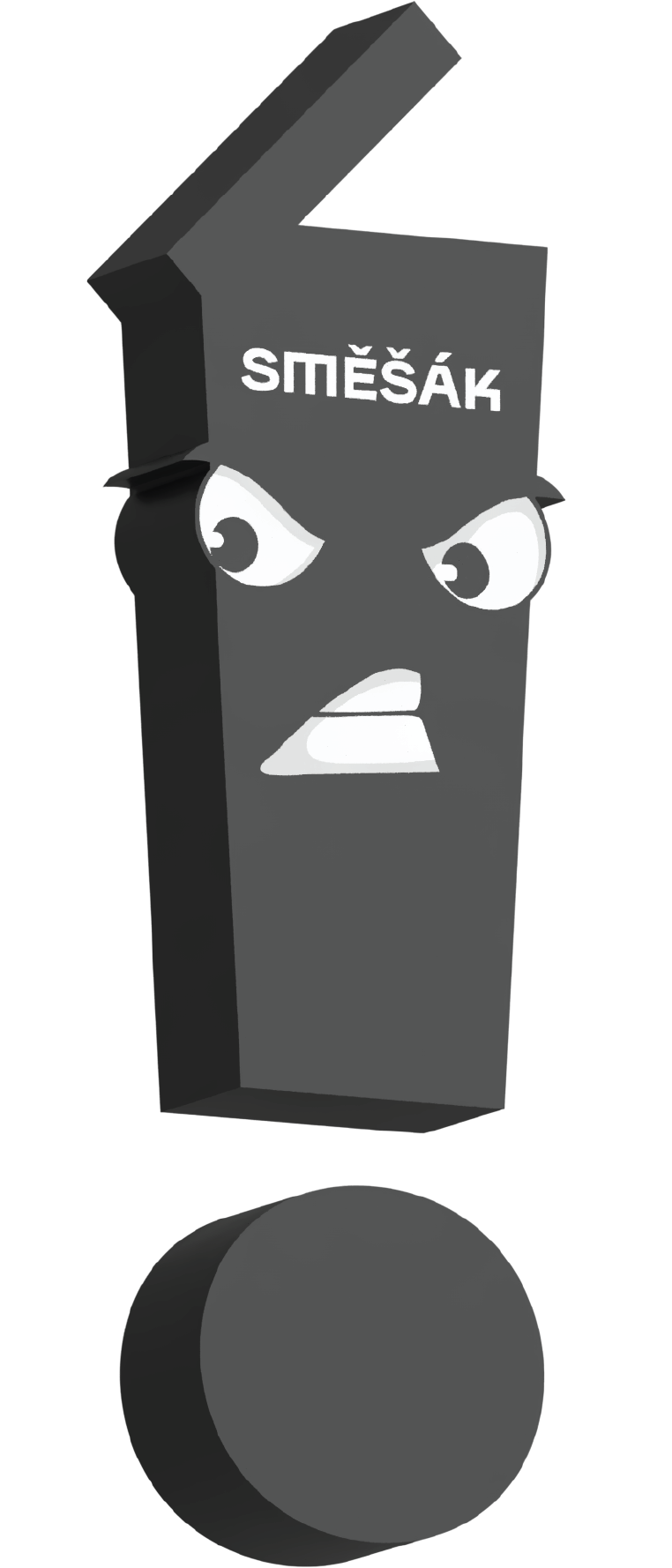 Smíšený odpad maskot