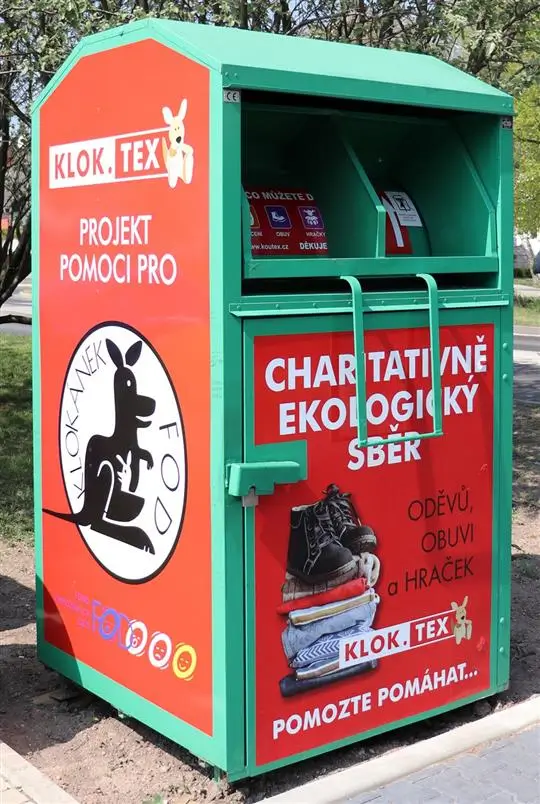 Kontejnery na textil